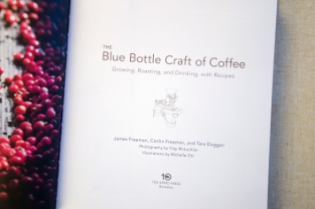 Title page from Blue Bottle Craft of Coffee, Published by Ten Speed Press